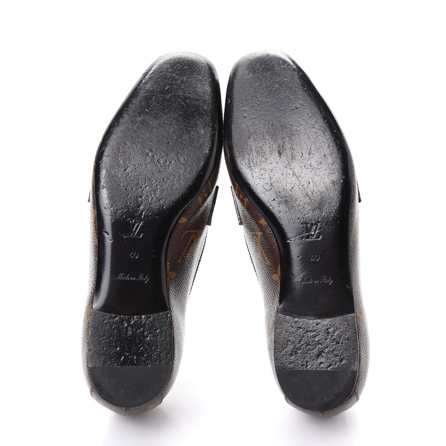 Monogram Upper Case Flat Loafer 40
