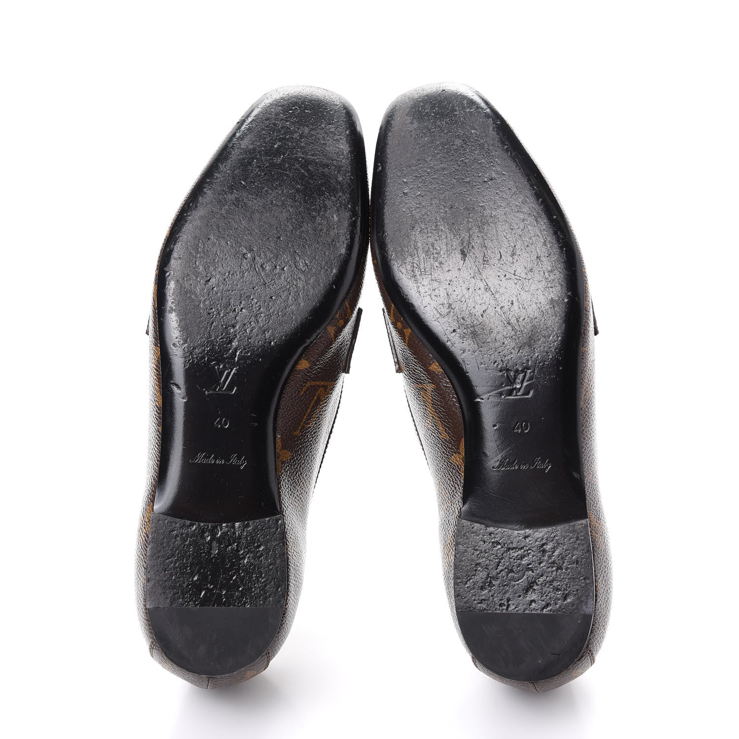 Louis Vuitton Monogram Upper Case Flat Loafer 40 6 of 10