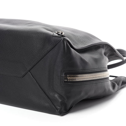 Balenciaga Supple Calfskin Papier A4 Zip Around Tote Black 7 of 10