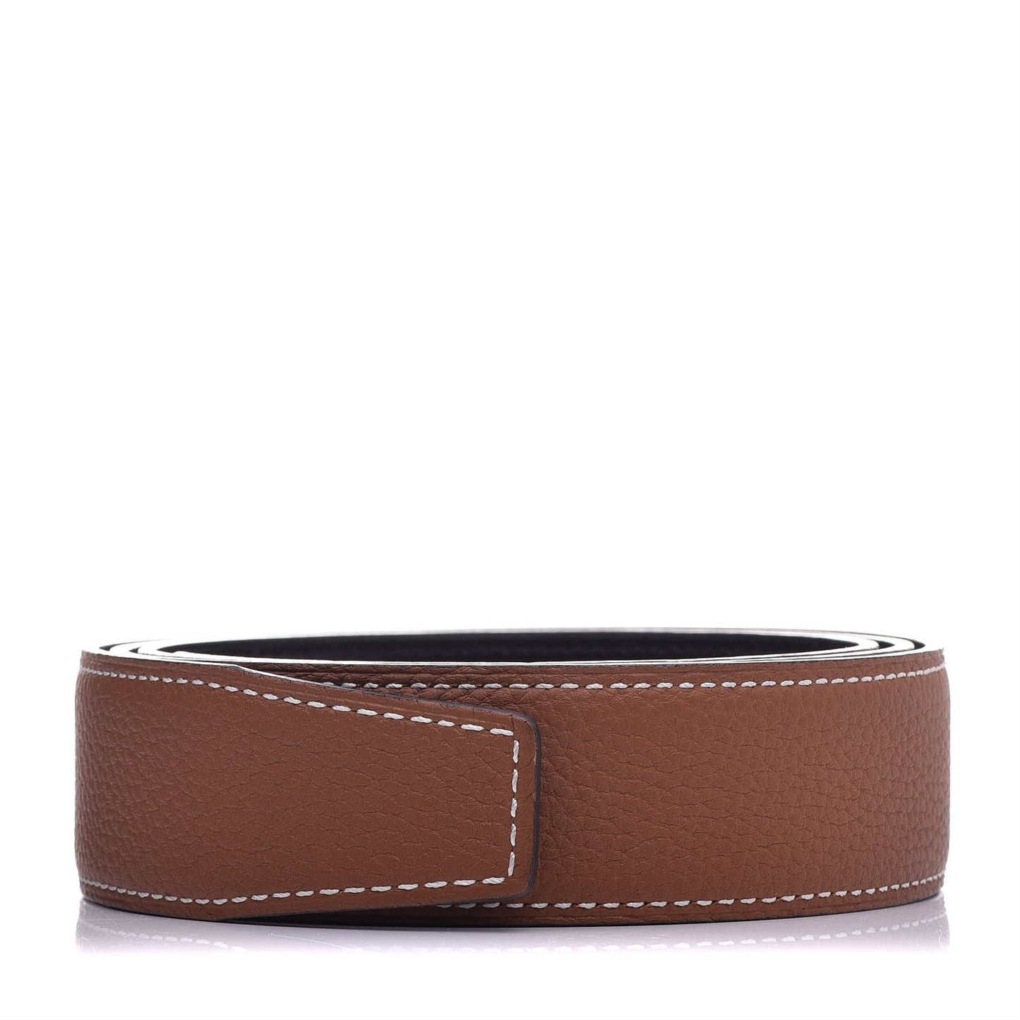 Chamonix Togo 32mm Belt Strap 85 Black Gold