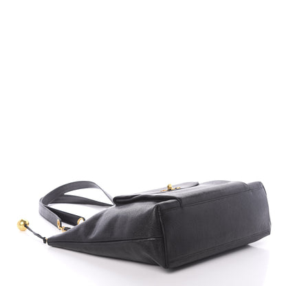 Chanel Caviar CC Shoulder Bag Black 4 of 11