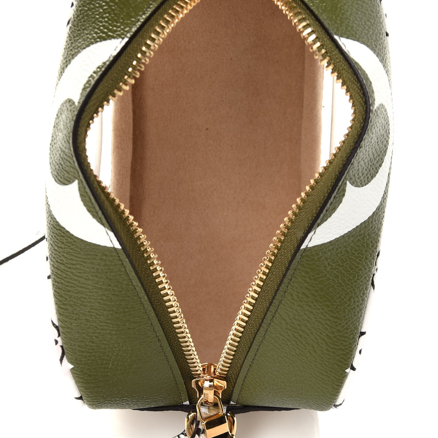 Monogram Giant Beach Pouch Kaki