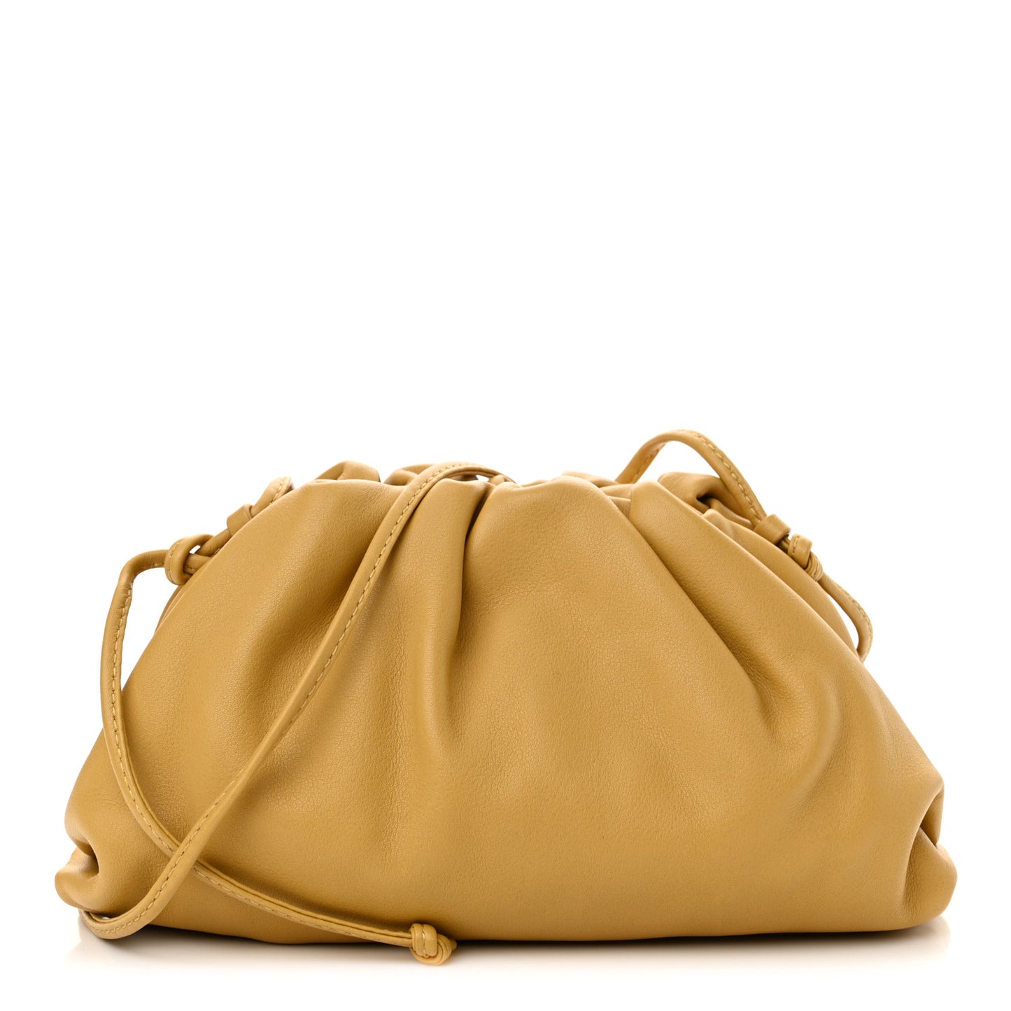 Butter Calfskin The Mini Pouch Butterscotch