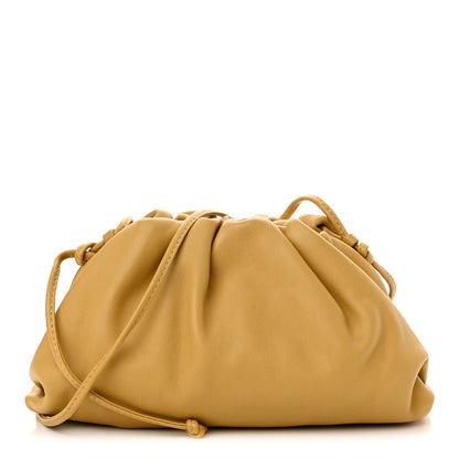 Bottega Veneta Butter Calfskin The Mini Pouch Butterscotch 1 of 10