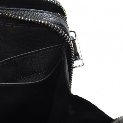 Christian Dior Oblique Pouch Navy Blue 7 of 10