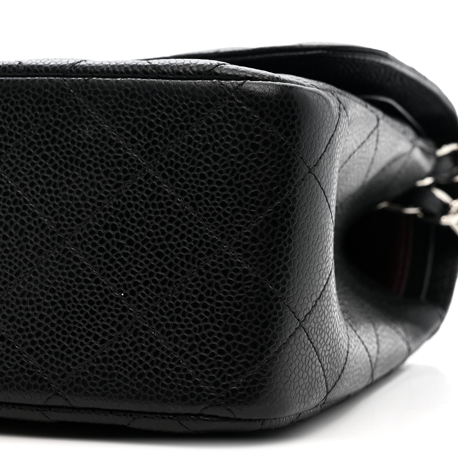 Chanel Caviar Quilted Jumbo Double Flap Black 11 of 11