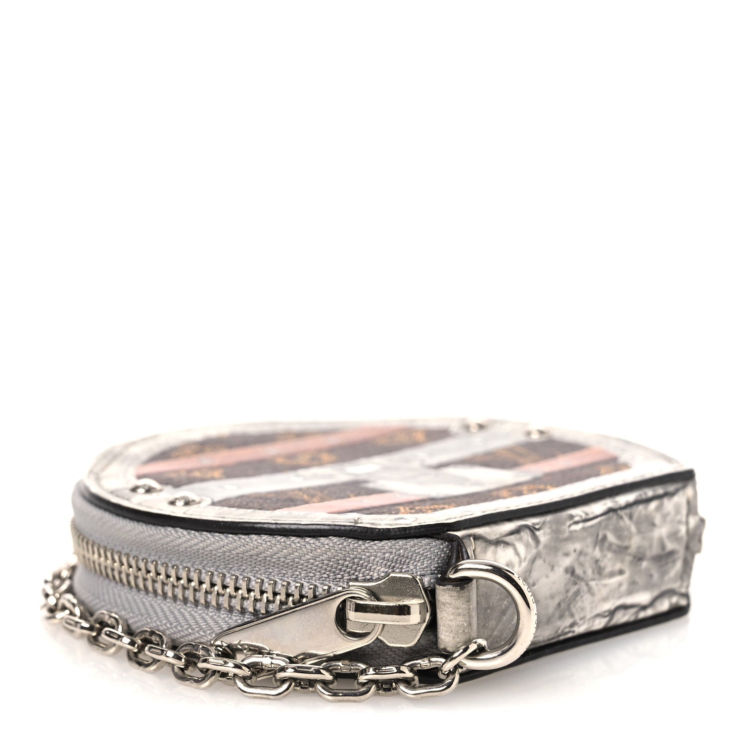 Louis Vuitton Transformed Monogram Time Trunks Micro Boite Chapeau Coin Purse Marron 4 of 6
