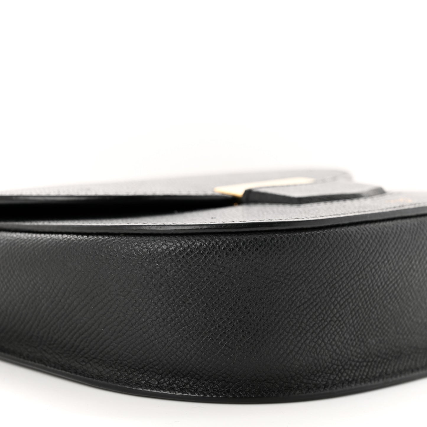 Grained Calfskin Small Trotteur Black