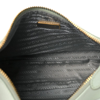 Prada Saffiano Lux Re-Edition 2005 Shoulder Bag Acqua 5 of 10