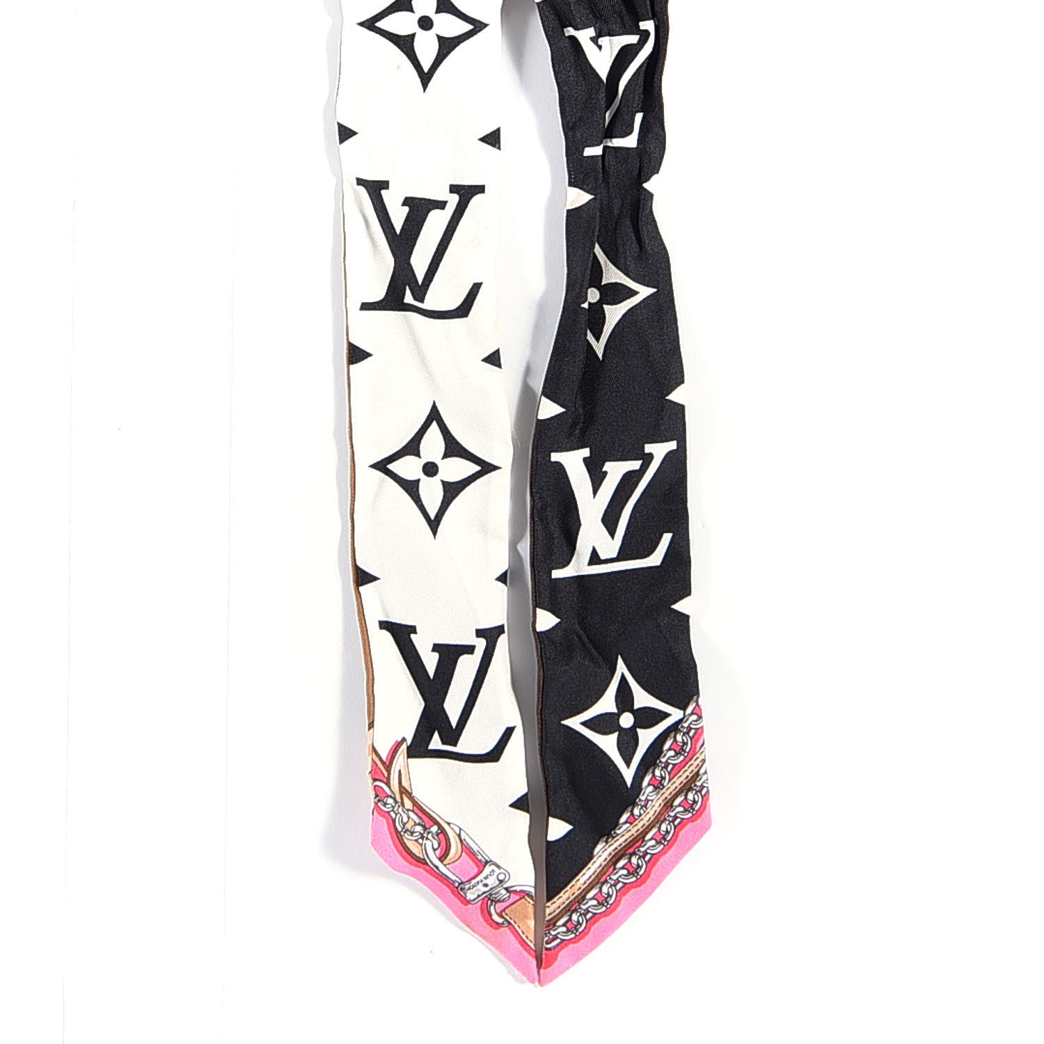 Louis Vuitton Silk Ultimate Monogram BB Bandeau Black 4 of 6