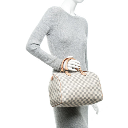 Louis Vuitton Damier Azur Speedy 30 2 of 7