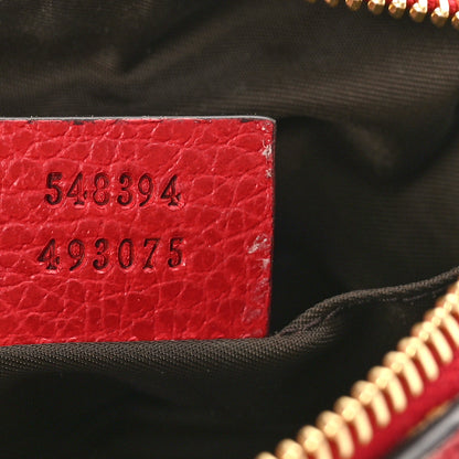 Gucci Soft GG Supreme Monogram Flora Calfskin Small Ophidia Cosmetic Case Beige Ebony Multicolor Rosso 7 of 9