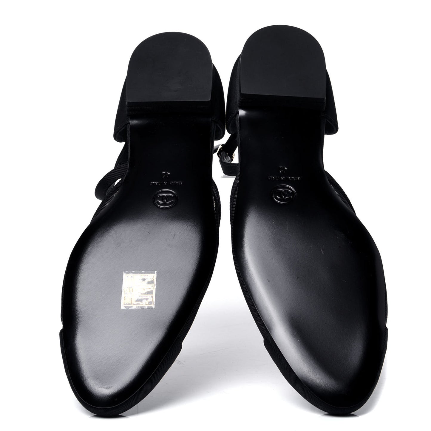 Calfskin Horsebit Loafer Pumps 39 Black