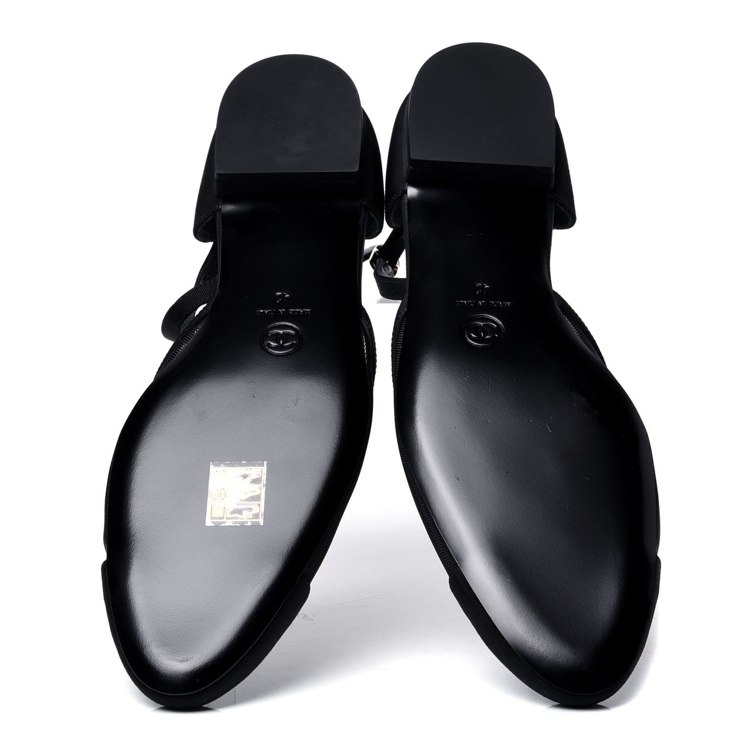 Gucci Calfskin Horsebit Loafer Pumps 39 Black 6 of 6