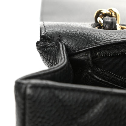 Chanel Caviar Quilted Maxi Single Flap Black 13 of 13