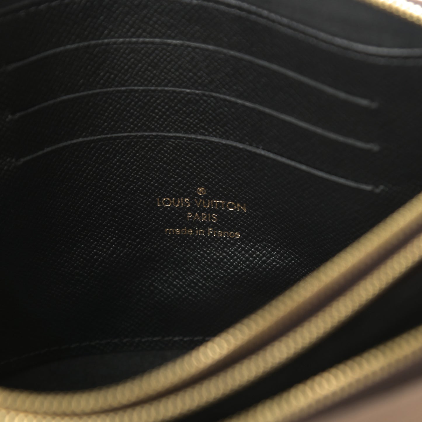 Reverse Monogram Giant Double Zip Pochette
