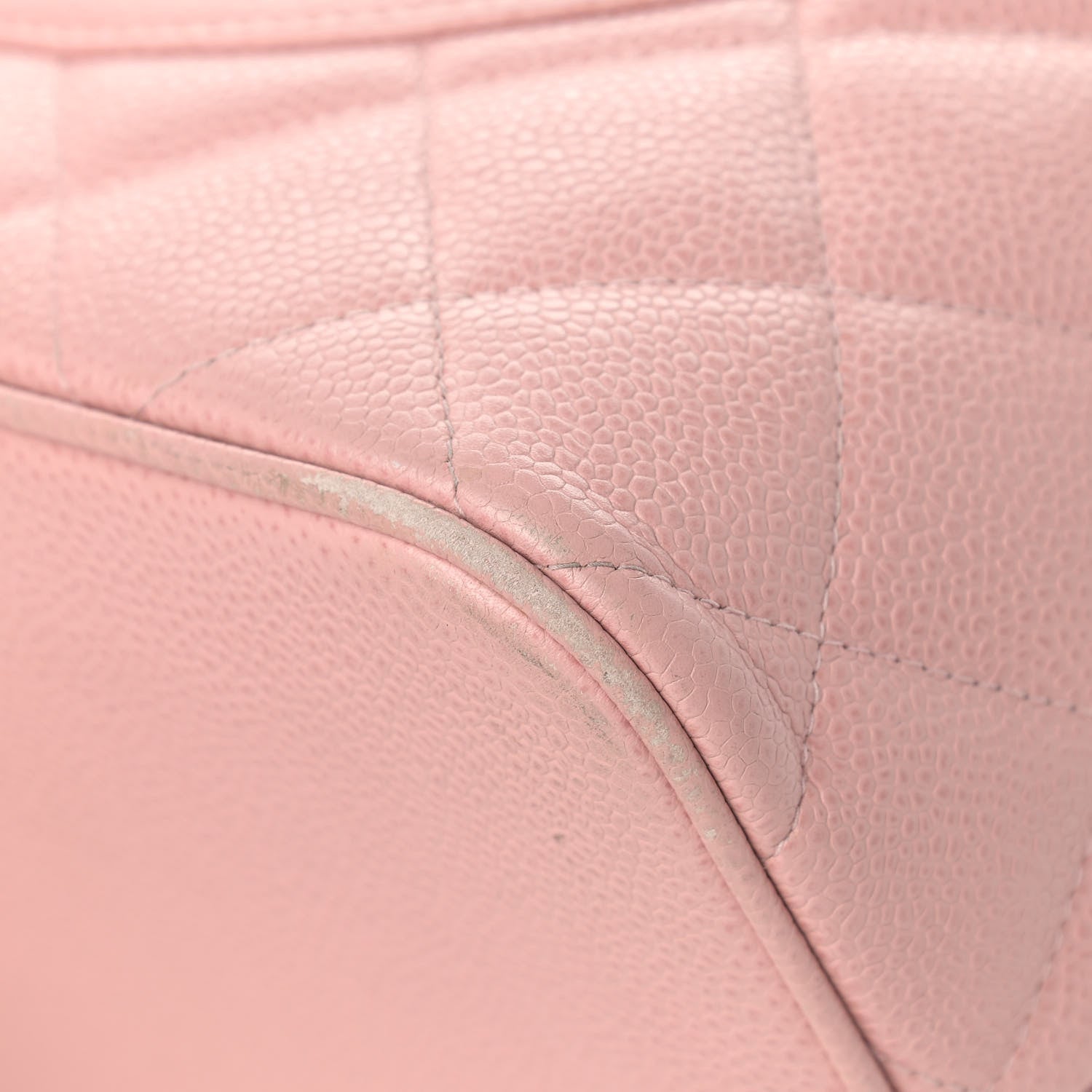 Chanel Caviar Medallion CC Tote Light Pink 9 of 15
