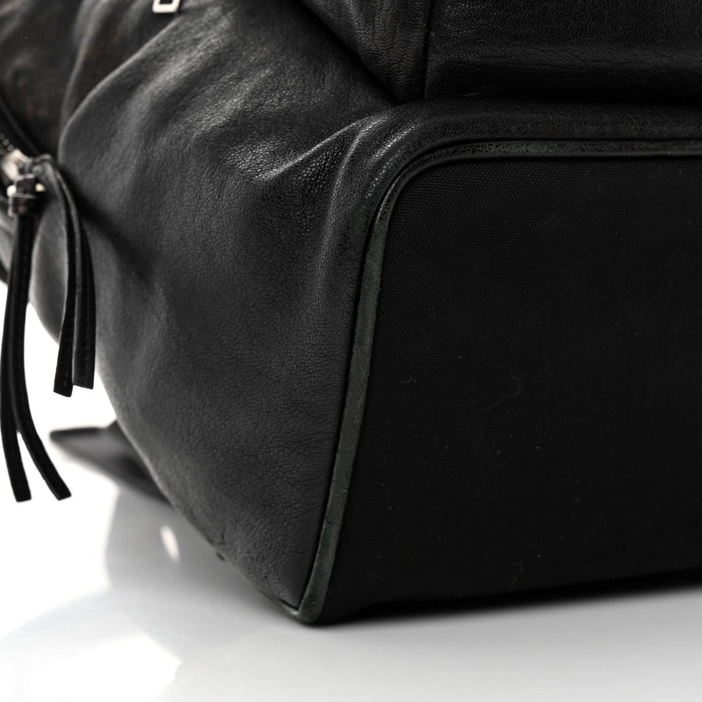 Lambskin Mini Toy City Backpack Black