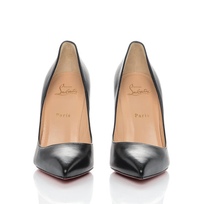 Christian Louboutin Shiny Nappa Pigalle 100 Pumps 39.5 Black 2 of 6