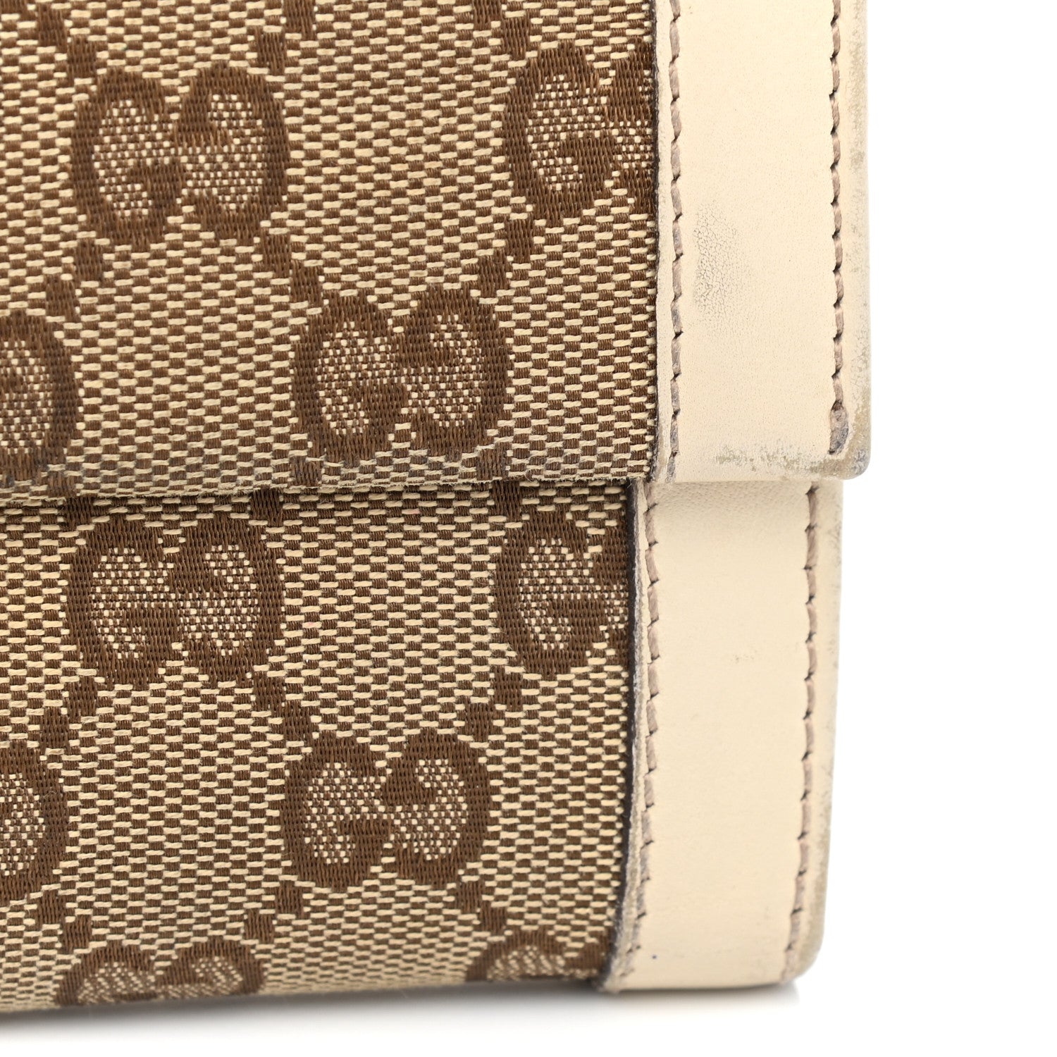 Gucci Monogram Continental Flap Wallet Off White 15 of 17