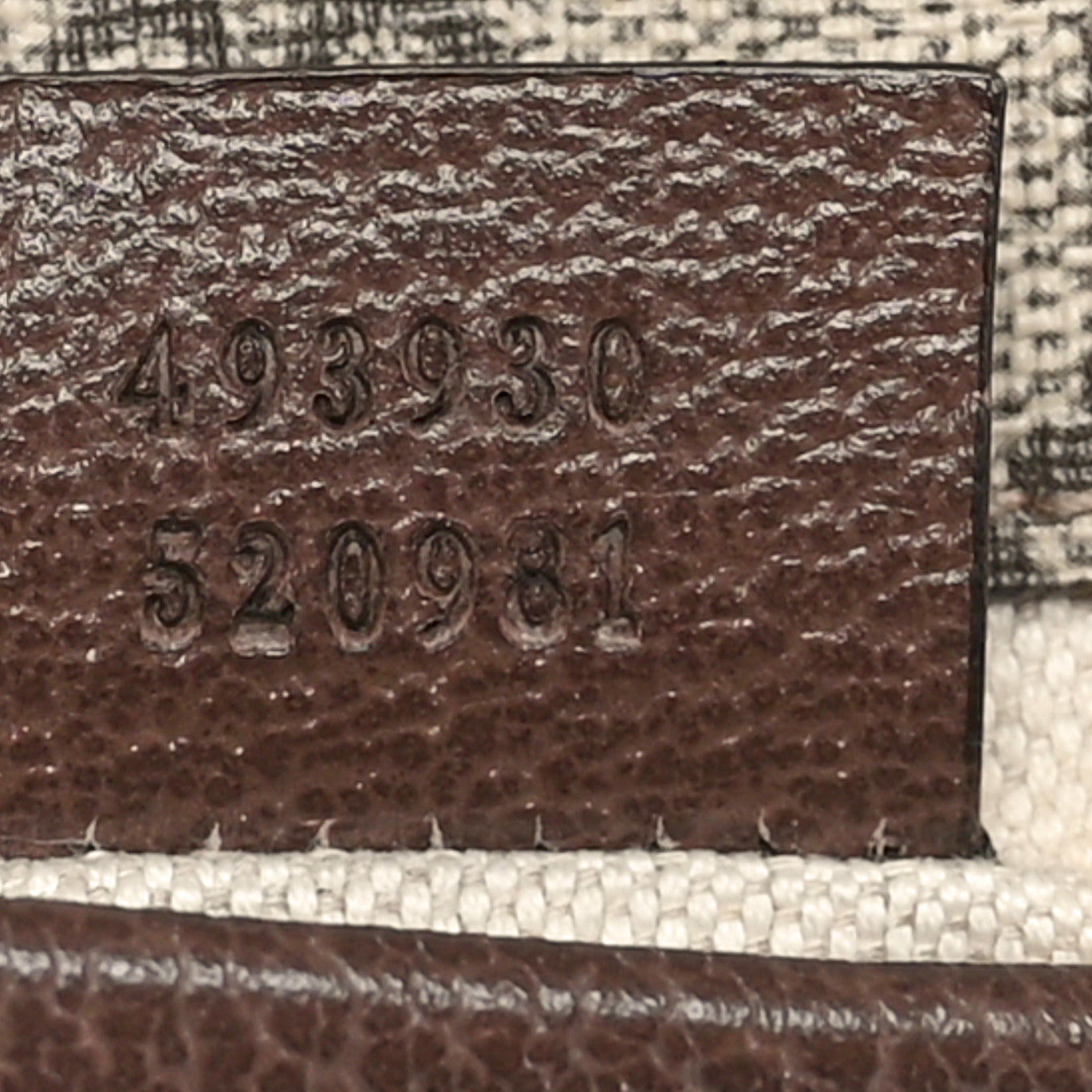 GG Supreme Monogram Neo Vintage Web Belt Bag Brown