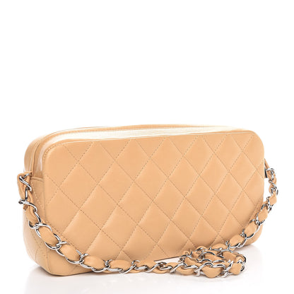 Chanel Lambskin Quilted Timeless Camera Case Beige 3 of 8