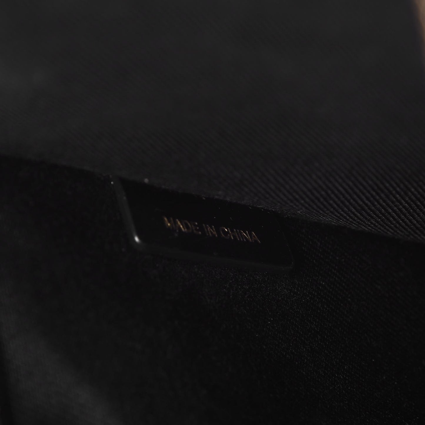 BURBERRY Camouflage Document Holder Zip Cover Black