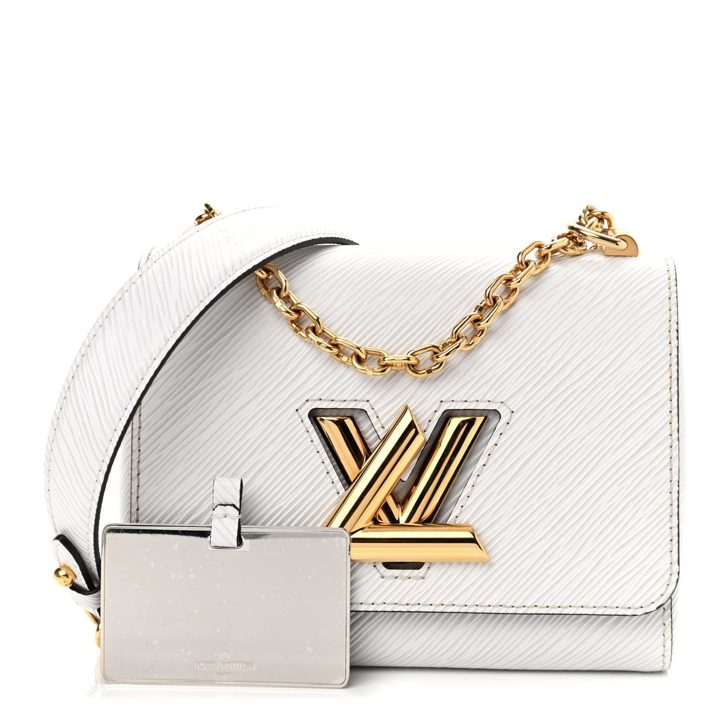 Epi Twist Shoulder Bag PM White