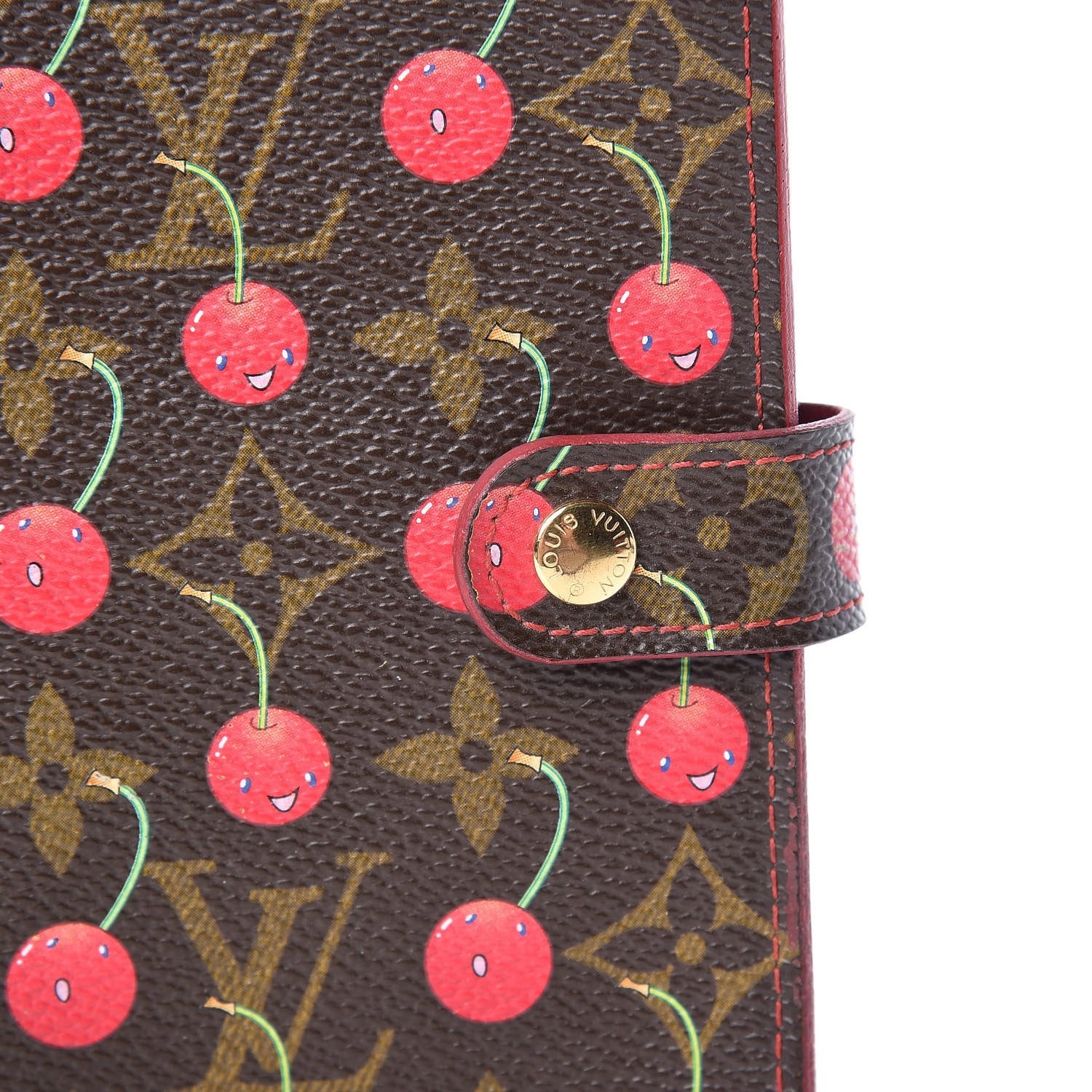 Louis Vuitton Monogram Cerises Small Ring Agenda Cover 7 of 12
