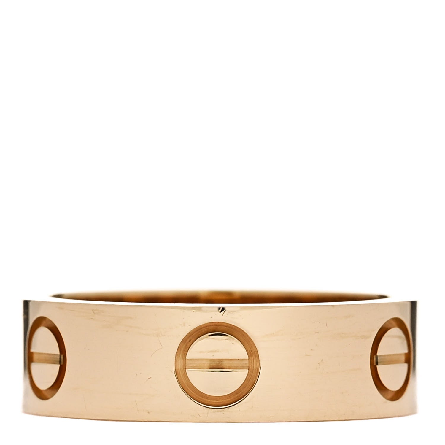 Cartier 18K Yellow Gold 5.5mm LOVE Ring 52 6 4 of 5