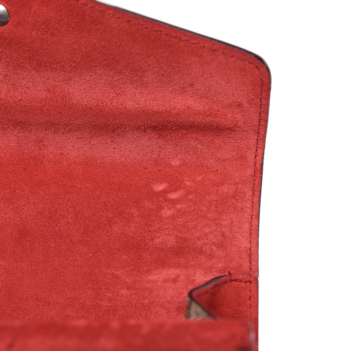 GG Supreme Monogram Mini Dionysus Shoulder Bag Hibiscus Red