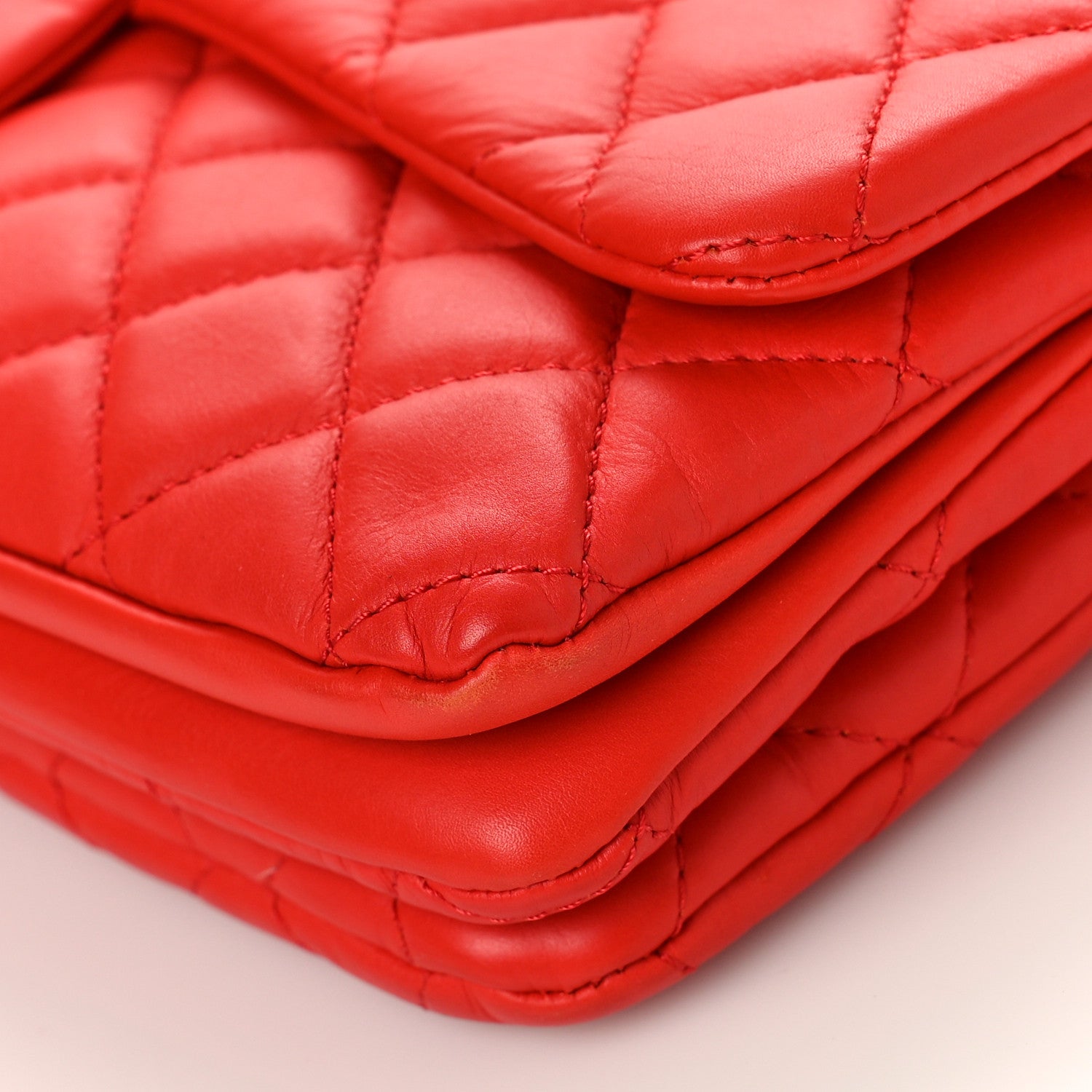 Chanel Calfskin Quilted Tender Touch Flap Bag Red 9 of 9