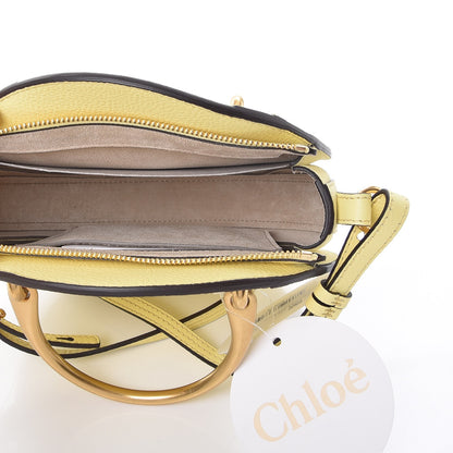Chloe Calfskin Suede Small Pixie Bag Lemonade 5 of 7