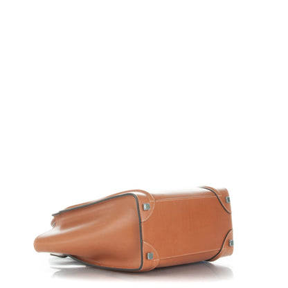 Celine Natural Calfskin Micro Luggage Tan 4 of 8