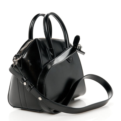 Givenchy Shiny Lord Calfskin Mini Antigona Black 3 of 10