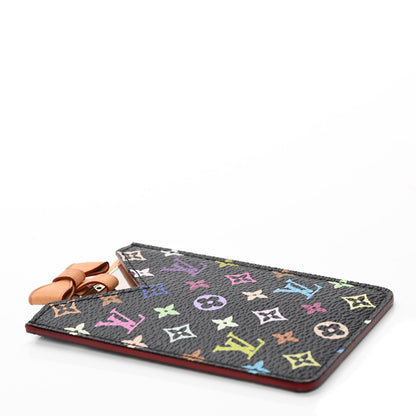 Louis Vuitton Monogram Multicolor Mirror and Case Pouch Black 3 of 5