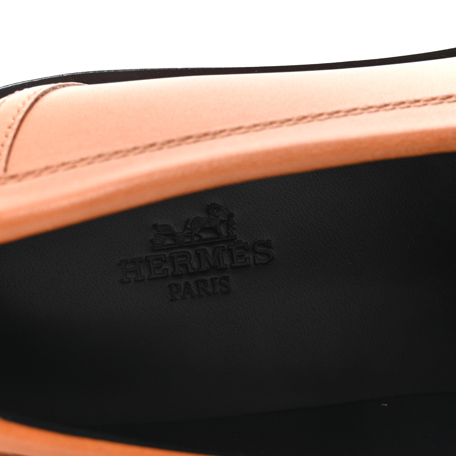 Hermes Calfskin Womens Hot Loafer 38 Naturel 8 of 10