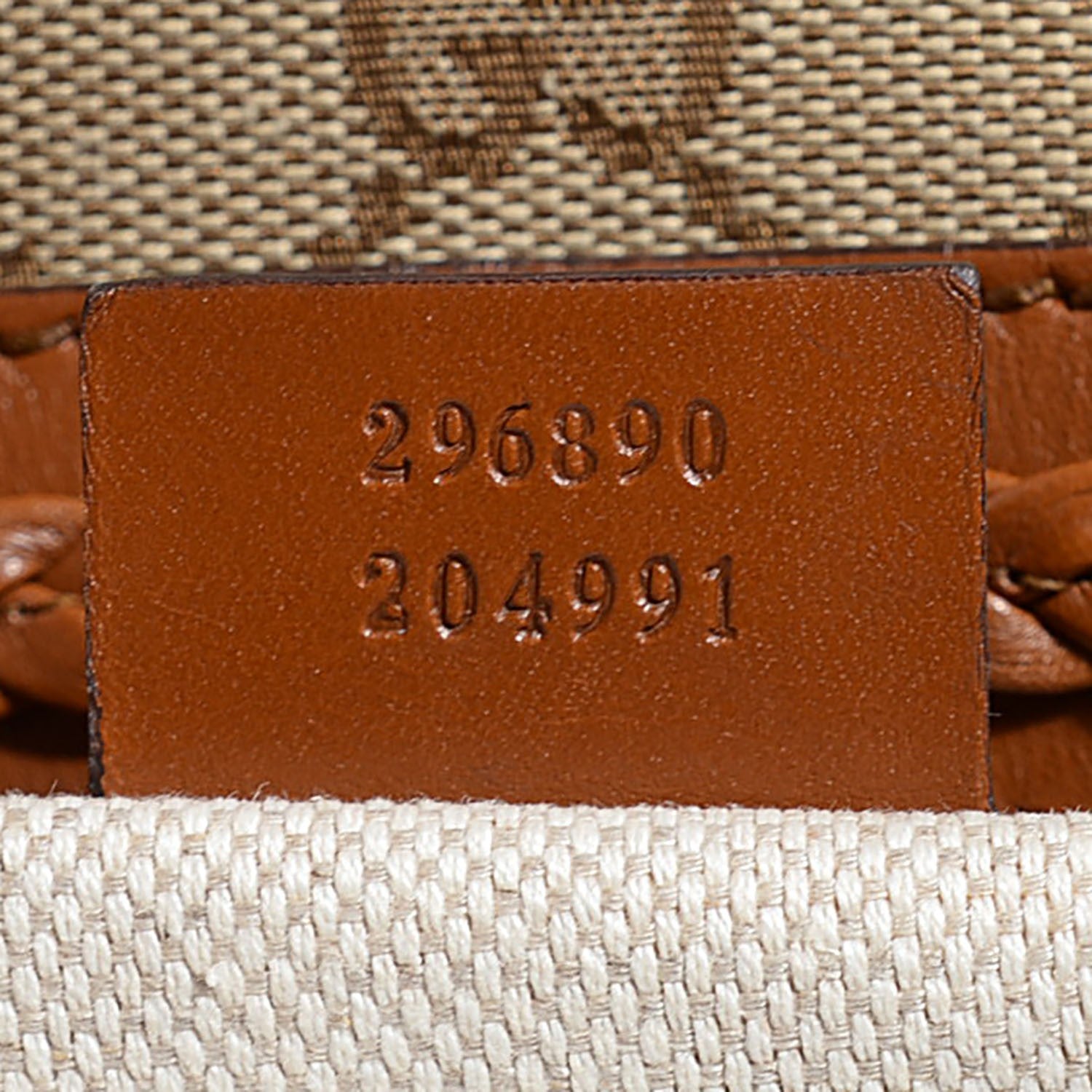 Gucci Monogram Medium Brick Lane Hobo Brown 7 of 7