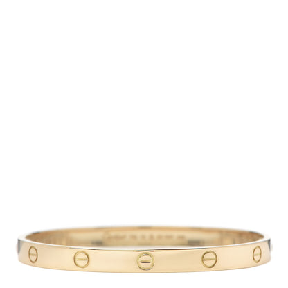 Cartier 18K Yellow Gold LOVE Bracelet 19 1 of 4