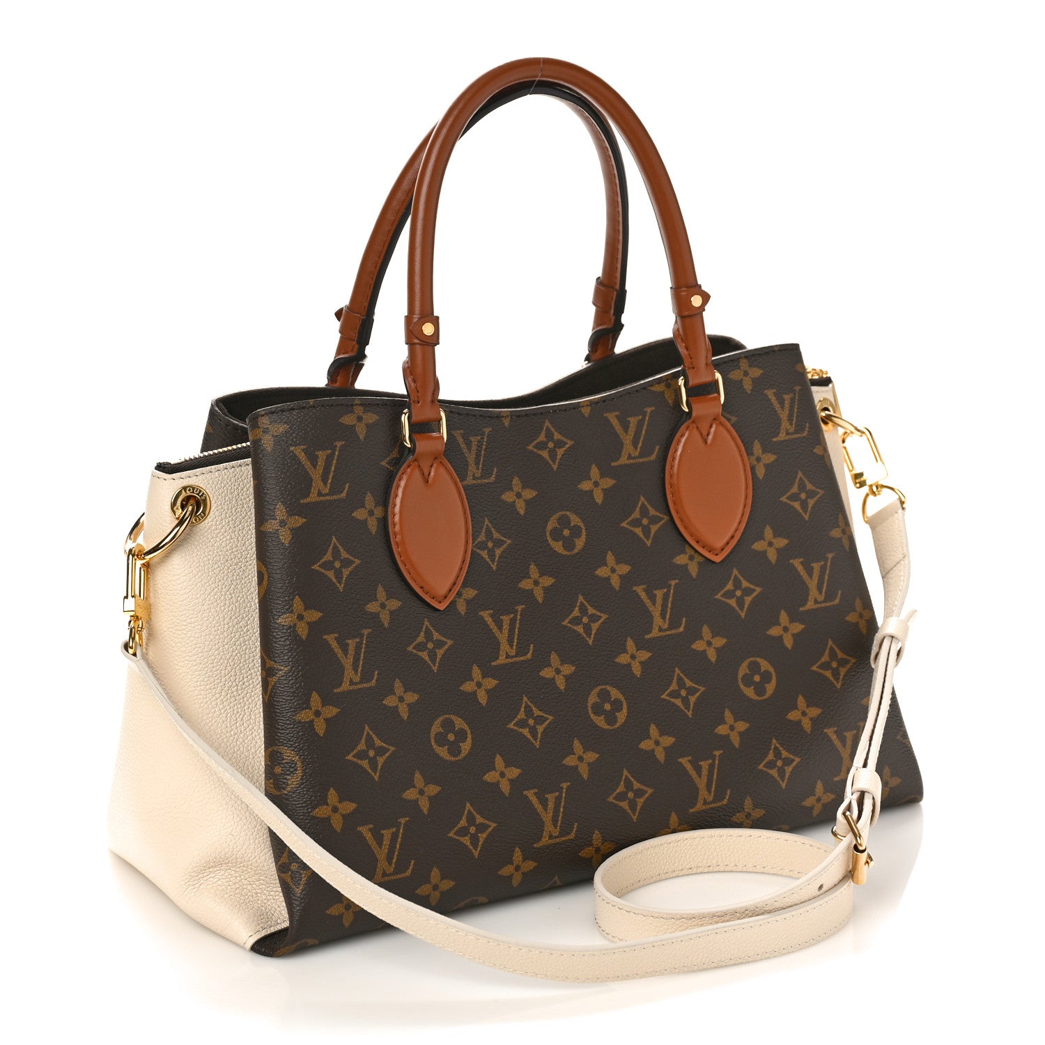 Louis Vuitton Monogram Vendome MM Cream 2 of 8