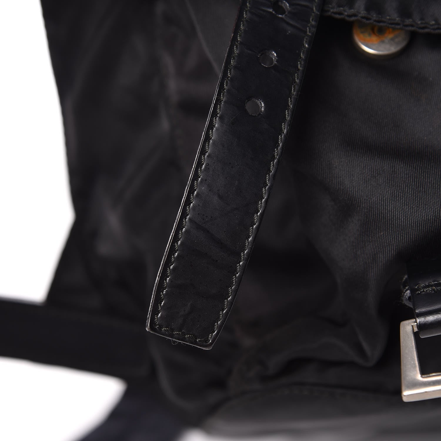 Prada Nylon Vela Medium Backpack Black 12 of 17