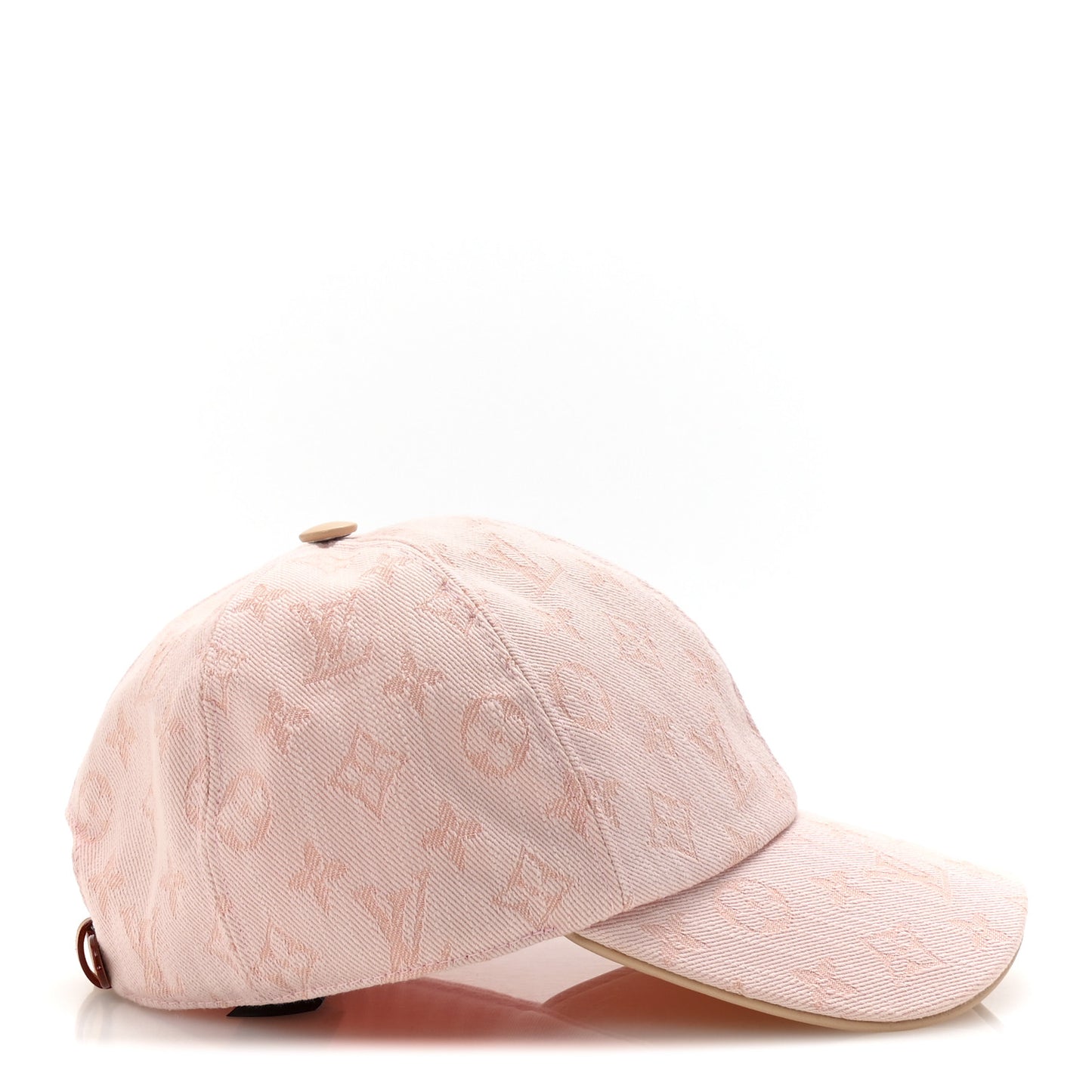 Cotton Monogram Jacquard Be My Cap L Rose