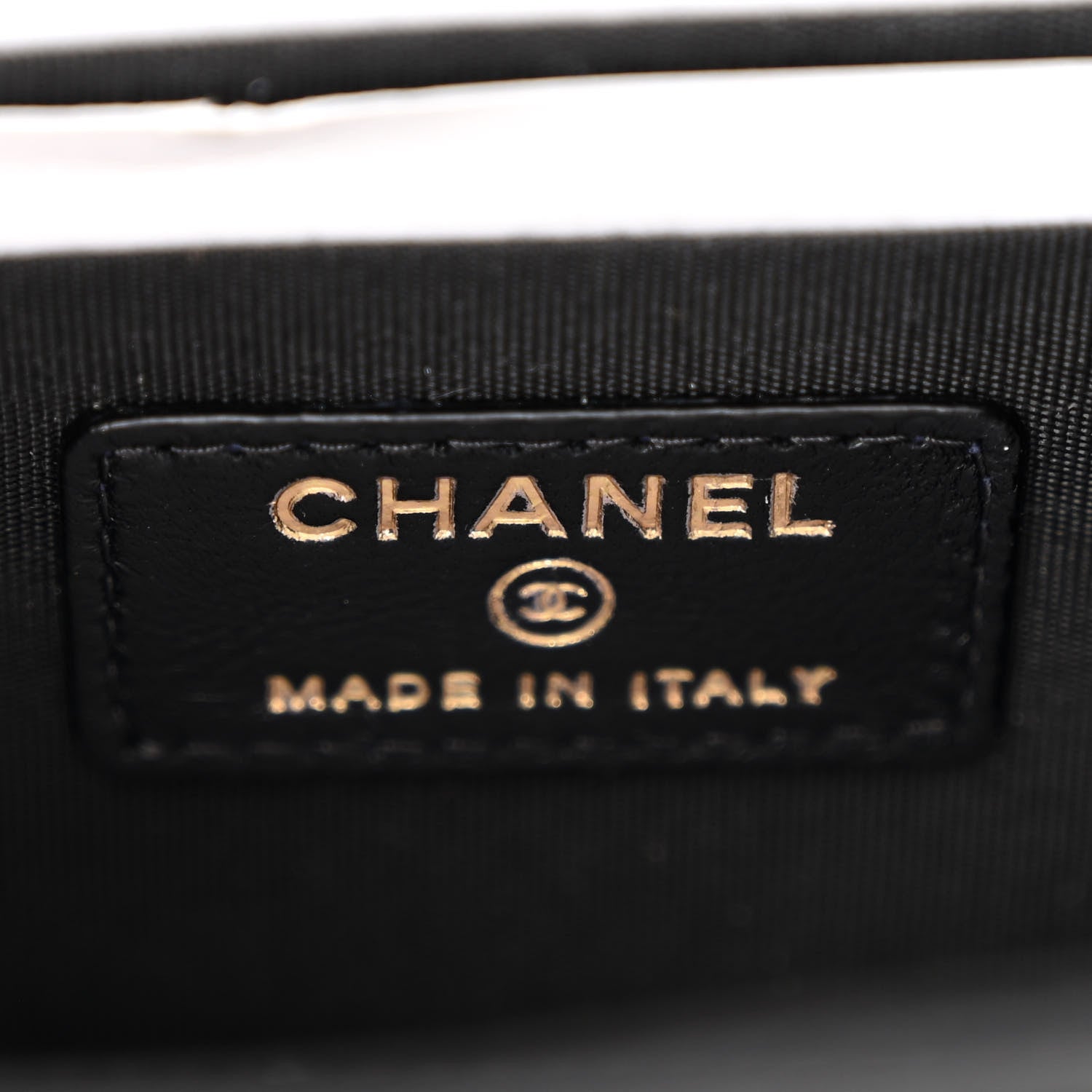 Chanel Lambskin Quilted Mini Trendy CC Chain Wallet Black 6 of 10