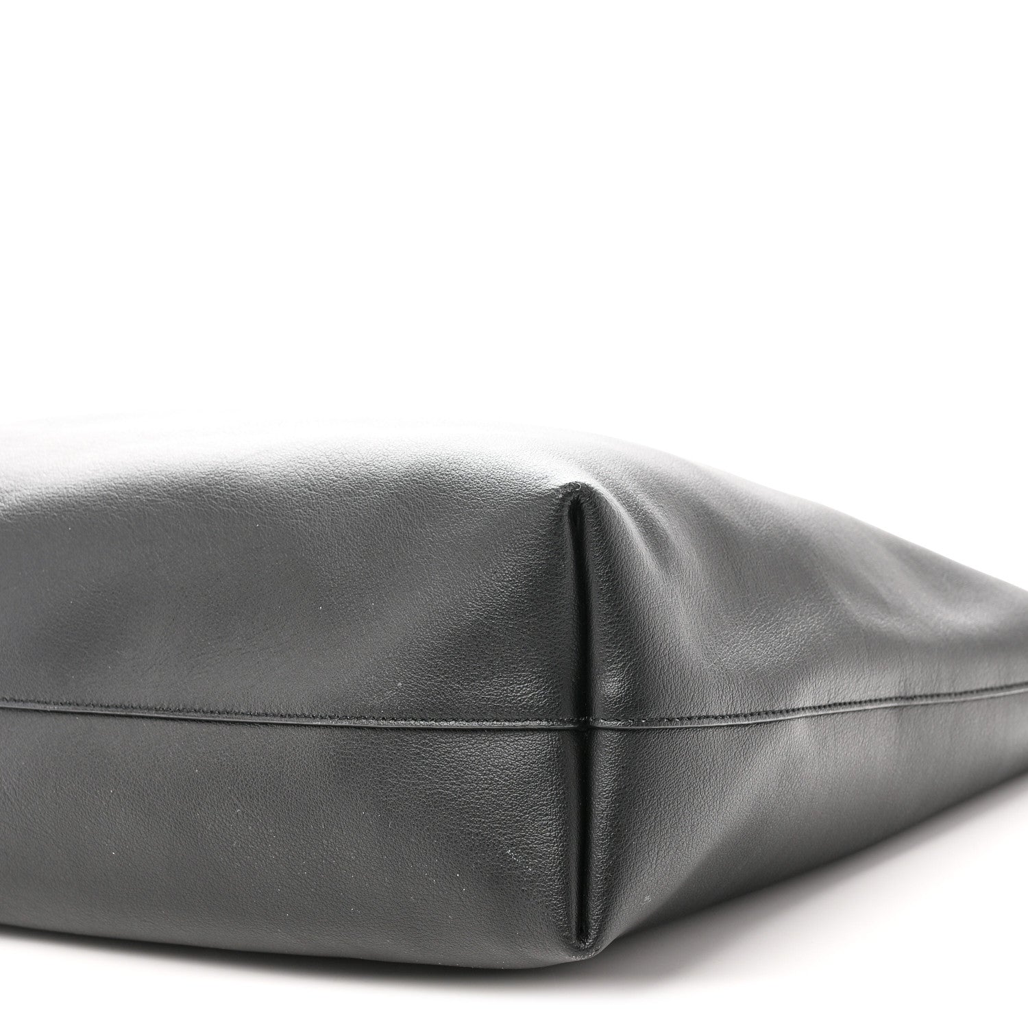 Saint Laurent Calfskin Large Shopping Tote Black 11 of 11