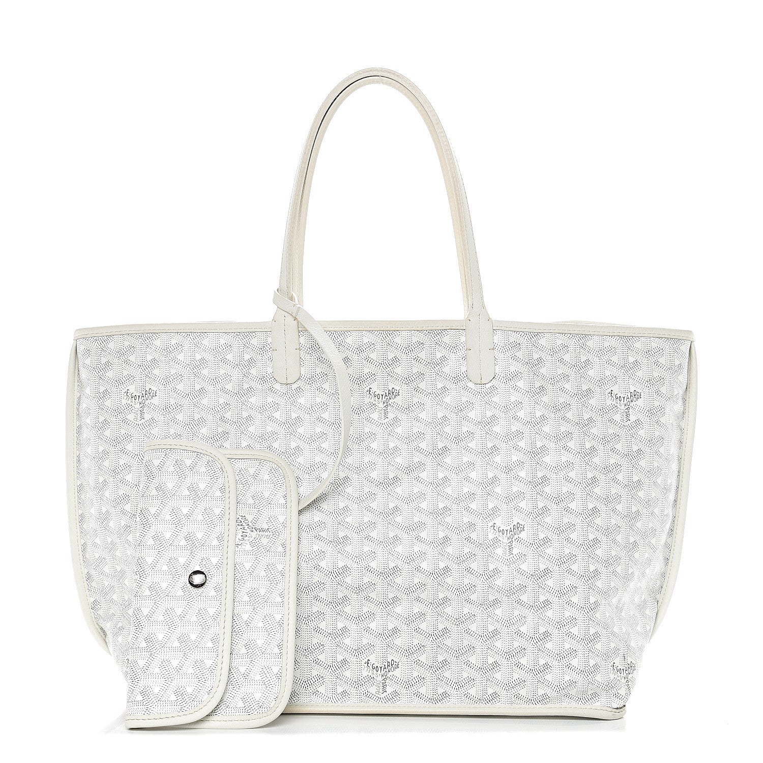Goyard Goyardine Reversible Anjou PM White 1 of 10