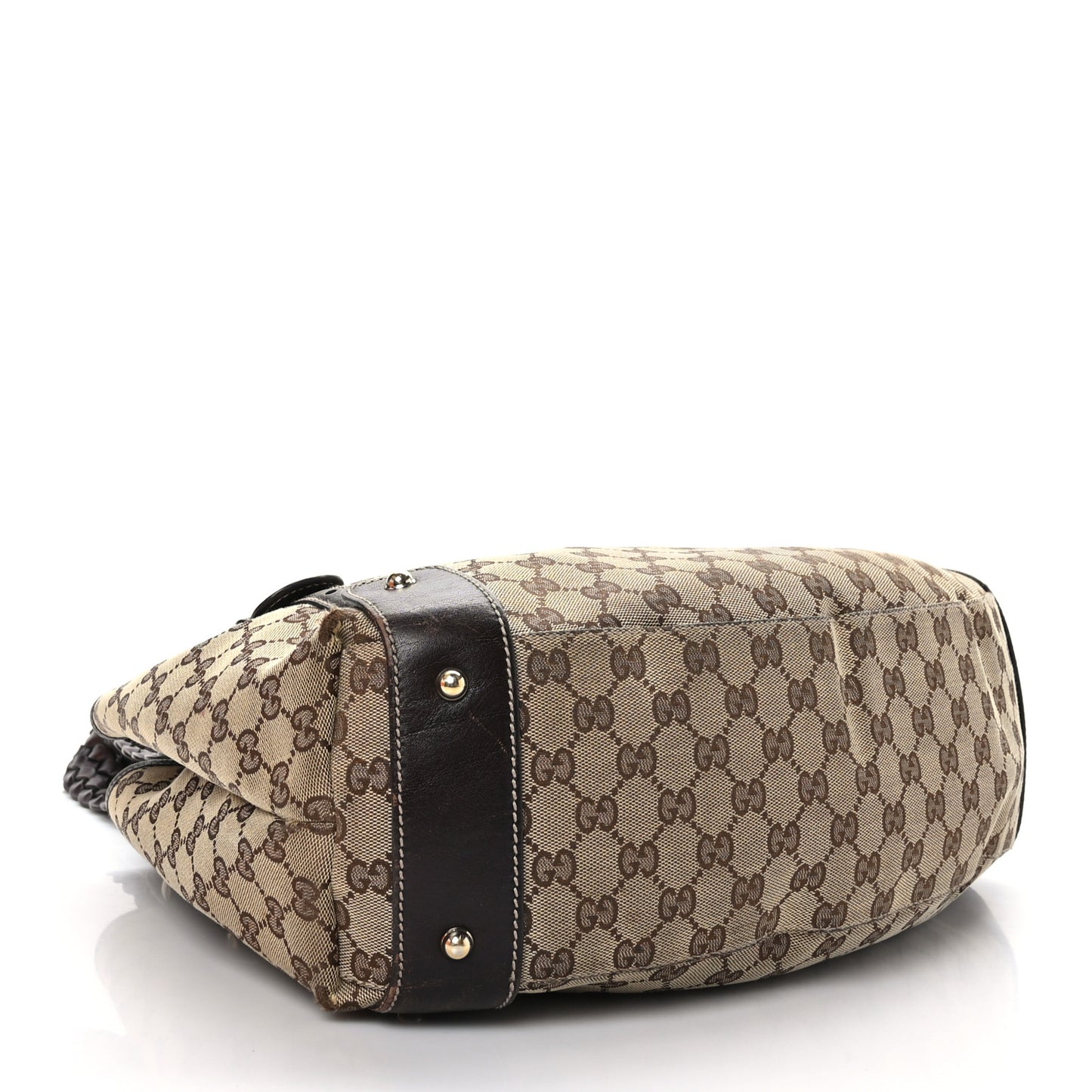 Monogram Small Pelham Shoulder Bag Dark Brown