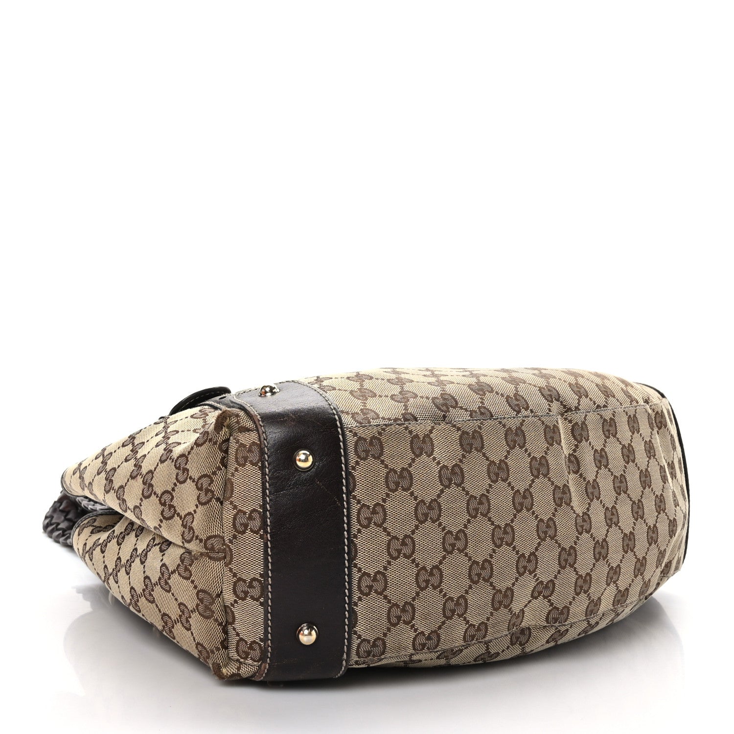 Gucci Monogram Small Pelham Shoulder Bag Dark Brown 3 of 10