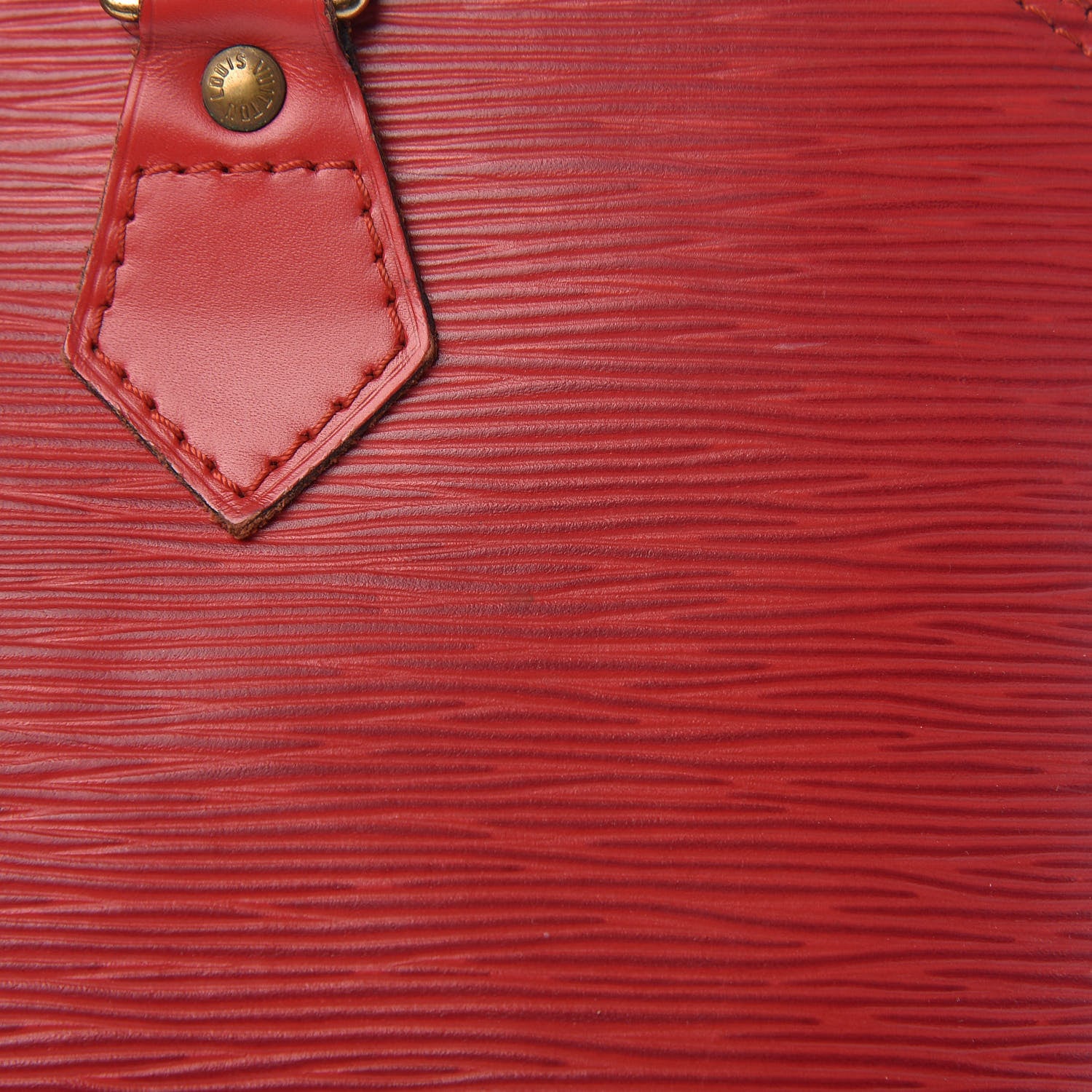 Louis Vuitton Epi Alma PM Castillan Red 24 of 30