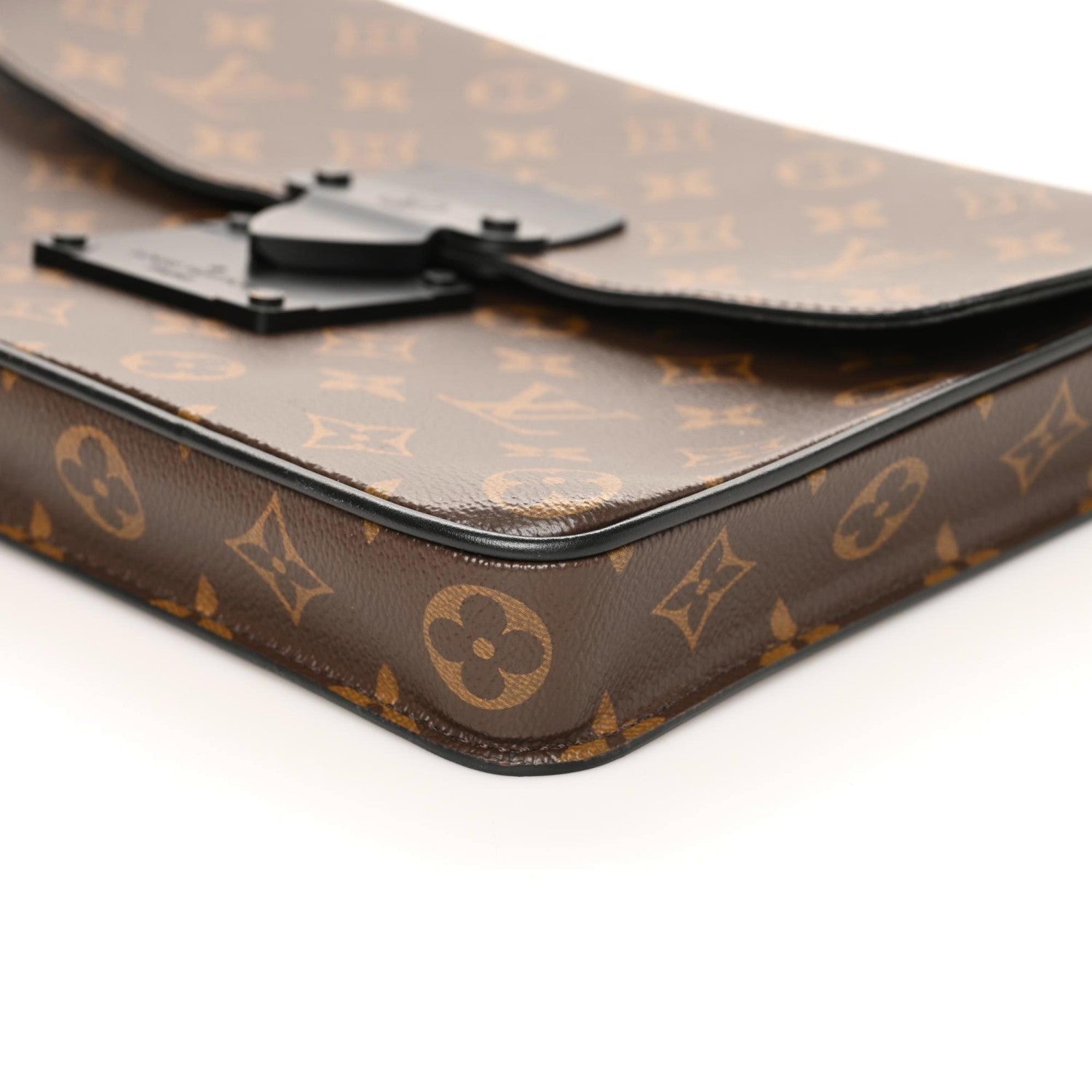 Louis Vuitton Monogram Macassar S Lock A4 Pouch 1128968 – FASHIONPHILE