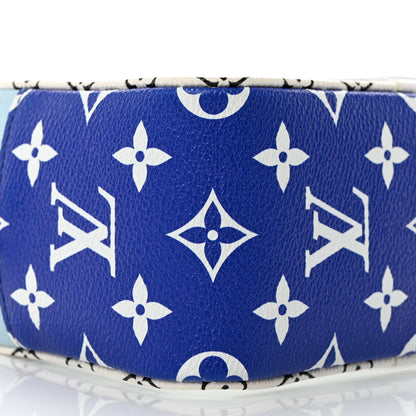 Louis Vuitton Monogram Giant Hawaii Beach Pouch Blue 9 of 10